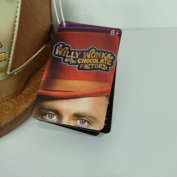 Loungefly Willy Wonka Hat Cross Body Bag Golden Ticket Zip Wallet AMC Limited ED - Picture 5 of 13